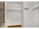 A simple closet with rod and shelves at 1541 Caswell St, Raleigh, NC 27608