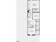 Second floor features Primary suite, two bedrooms, and two bathrooms at 2009 Rabbitbrush St, Durham, NC 27704