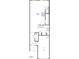 Detailed first-floor plan showcasing the layout, kitchen, garage, and great room at 2010 Rabbitbrush St, Durham, NC 27704