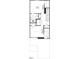 Second floor floorplan featuring primary bedroom, bath, and bedroom 2 at 2013 Rabbitbrush St, Durham, NC 27704