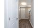 Welcoming entryway with beautiful wood floors and staircase at 3001 Sadie Hopkins St, Raleigh, NC 27616