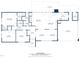 Detailed floor plan showcasing the layout, room dimensions, and overall flow of the home's interior at 402 Forest Rd, Oxford, NC 27565