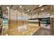 Large gymnasium featuring volleyball court, high ceilings, and bright lighting at 414 Bakewell Ct, Wake Forest, NC 27587