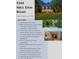 Marketing Flyer image with property address, amenities list, and home exterior in Wake Forest, NC at 5344 Mill Dam Rd, Wake Forest, NC 27587