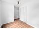 Bedroom features a closet and neutral walls at 5601 Buffaloe Rd, Raleigh, NC 27616