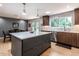 Beautiful kitchen with a spacious island, stainless steel appliances, and plenty of cabinet space at 5809 Kimbal St, Raleigh, NC 27606