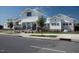 Stunning community clubhouse with elegant design, landscaping and ample parking at 6536 Perry Creek Rd, Raleigh, NC 27616