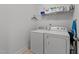 Washer and Dryer in the laundry room at 904 Pirouette Ct, Raleigh, NC 27606