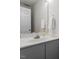 Bathroom featuring a large mirror, faucet, and modern vanity at 1 Old Towne Pl, Durham, NC 27713