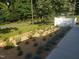 Professionally landscaped front yard with decorative gravel, flowering plants and rock accents at 100 Eastwood Lake Rd Rd, Chapel Hill, NC 27514