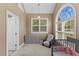 Bedroom with natural light from a window, a crib, and a dresser at 101 Hazel Ln Ln, Broadway, NC 27505