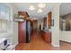 Well-equipped kitchen featuring stainless steel appliances, hardwood floors, and a built-in TV at 101 Hazel Ln Ln, Broadway, NC 27505