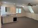Open living space with a kitchenette, ceiling fan, and natural light at 11609 Us 401, Fuquay Varina, NC 27526
