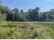 This picture showcases a serene pond surrounded by lush greenery and fencing at 11609 Us 401, Fuquay Varina, NC 27526