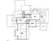 Detailed floor plan showcasing the upper level layout of the home, including room dimensions at 120 Firefly Ln, Louisburg, NC 27549