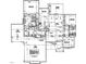 Detailed floor plan showcasing layout of the home, including room dimensions and garage size at 120 Firefly Ln, Louisburg, NC 27549