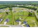 Residential neighborhood showing well-maintained homes, ample green space, and beautiful surrounding trees at 137 Clydes Point Way, Wendell, NC 27591