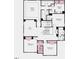 Second floor layout featuring owner's suite, three bedrooms, and loft space at 201 Longwall Dr, Holly Springs, NC 27540