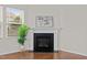 Cozy fireplace with a decorative mantel, perfect for a warm atmosphere at 2036 October Dr, Durham, NC 27703