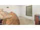 View of a bedroom with a window and large stuffed animals at 205 Person St, Oxford, NC 27565