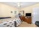 View of a bedroom with a bed, desk and a dresser at 205 Person St, Oxford, NC 27565