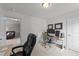 Bright office featuring workstations, ideal for working from home or studying at 205 Willow Weald Ct, Fuquay Varina, NC 27526