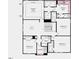 Upstairs floor plan featuring owner's suite, loft, laundry, and bedrooms 2, 3, and 4 at 209 Seagraves Creek Ln, Holly Springs, NC 27540