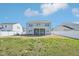Spacious fenced in backyard with green grass and a patio, perfect for outdoor activities at 254 Arlie Ln, Lillington, NC 27546