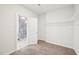 This closet features wire shelving, and access to the bathroom space with glass shower at 254 Arlie Ln, Lillington, NC 27546