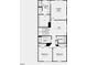 Second-floor plan showcasing owner's suite, loft, two bedrooms, and a convenient laundry area at 2724 Sammish Way, Raleigh, NC 27616