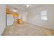 Open concept with kitchen views from the living area at 285 Plaza Dr # C, Chapel Hill, NC 27517