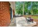 Spacious backyard deck perfect for outdoor lounging and enjoying the private yard at 2968 Tram Rd, Fuquay Varina, NC 27526