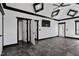 Spacious bedroom with a ceiling fan and recessed lighting at 318 W Lillington St, Angier, NC 27501