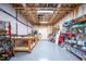 Spacious unfinished basement, great for a workshop, storage, and organization at 386 Monteith Dr, Chapel Hill, NC 27516