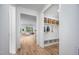 Functional mudroom with built-in storage and easy access to the living room at 386 Monteith Dr, Chapel Hill, NC 27516