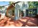 Expansive back deck featuring a screened-in porch and sunroom offering serene outdoor living at 403 Rutherglen Dr, Cary, NC 27511