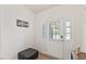 Welcoming foyer with a white door and decorative accents at 44 Bordeaux Dr, Clayton, NC 27527