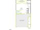 Detailed floor plan showcases the layout of the main floor, including flex space and 2-bay garage at 4502 Mint Leaf Ln, Raleigh, NC 27612