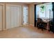 Bedroom features a large window and closet and is the perfect space to relax at 5304 Cypress Ln, Raleigh, NC 27609