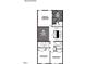 Second floor blueprint featuring primary bedroom, loft, two bedrooms, and laundry at 7106 Hubner Pl # 44, Cary, NC 27519