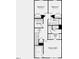 Layout of the second floor with bedrooms, bathrooms, a laundry room, and an owner's suite at 8763 Wardle Ct, Wake Forest, NC 27587