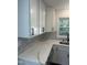 New white kitchen cabinets and stylish countertops at 902 Roanoke Ave, Henderson, NC 27536