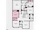 Layout of the second floor of the house featuring owner's suite, bedrooms, bathrooms, closets, and laundry room at 1032 Sun Springs Rd, Wake Forest, NC 27587