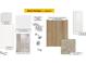 Choice package seven featuring chrome bathroom finishes with white cabinets and fiberglass shower at 10551 Brookside Reserve Rd, Raleigh, NC 27614