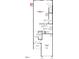 Open-concept first floor plan showcasing the layout of the great room, kitchen, and garage at 10609 Brookside Reserve Rd, Raleigh, NC 27614