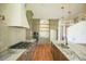 Well-equipped kitchen with a large island, modern appliances, and stylish lighting at 1212 Perry Bluff Dr, Wake Forest, NC 27587