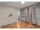 Large pantry with shelving located off the kitchen at 129 Castle Dr, Smithfield, NC 27577