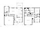 This floor plan highlights the layout of the home's two floors, including bedrooms, living spaces, and outdoor areas at 1412 Queen Trigger Dr, Fuquay Varina, NC 27526