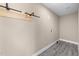 Functional laundry room with hardwood floors and space for appliances at 2210 Pilot-Riley Rd, Zebulon, NC 27597