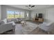 Inviting living room with lots of natural light, neutral decor, and modern furnishings at 2210 Pilot-Riley Rd, Zebulon, NC 27597